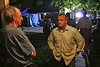 SmugMug > all-time keyword > director > The Mighty Macs director/writer Tim Chambers discusses a scene with DP Chuck Cohen on location in Westchester, Pennsylvania