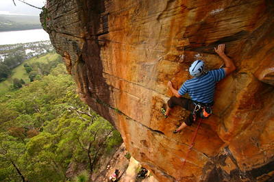  > Glenn on an early repeat of Purty Lips (18), Deliverance.
© L Cujes 2009
